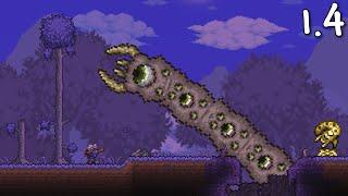 Terraria 1.4 Master Mode - Eater of Worlds & Exclusive Writhing Remains Item!