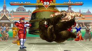 Mugen Street Fighter : M. BISON Gameplay