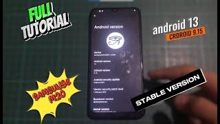 How to Install CRDroid 9.15 Android 13 on Samsung M20 | Step-by-Step Custom ROM Guide