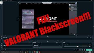 FIX! VALORANT Blackscreen on Streamlabs OBS