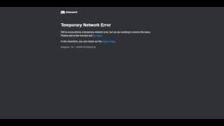 How to fix Discord Temporary network error #DiscordErrorFix #TemporaryNetworkError #FixNetwork