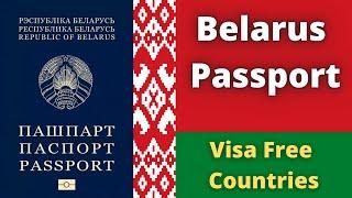 Belarus Passport Visa Free Countries (2023)