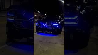 Mean Muggin   rocking some   Rgbhalokits.com  Chevy illuminated emblem , Underglow , Chevy