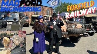 Foxfield Steam Railway - Military show 2024