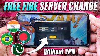 How To Change Free Fire Server New Method