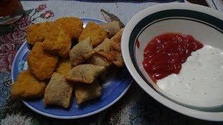 ASMR Chicken Nuggets/ Pizza Rolls   /Eating Sounds/No Talking