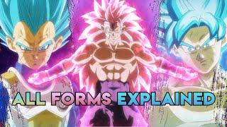Super Dragon Ball Heroes Anime All EXCLUSIVE TRANSFORMATIONS Explained