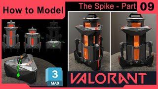 🟣How to Make the Spike from the VALORANT Game _Part 09