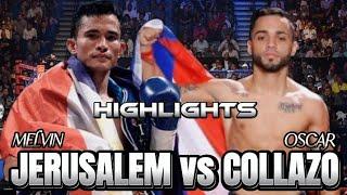 Melvin Jerusalem Vs Oscar Collazo Highlights | Knockout Boxing