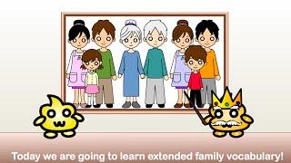 Japanese Family Vocabulary - Grandma, Grandpa, Aunt, Uncle, etc. in Japanese