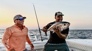 Sailfish, Shark and Tuna with Chris Jones from the Kansas City Chiefs.