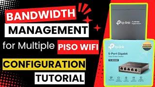 TP-Link TL-SG105E BANDWIDTH MANAGER FOR PISO WIFI |MODERN TIPS 2.0