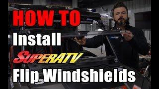 How to Install a Flip Windshield - SuperATV