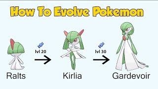 How To Evolve Pokémon - Generation 3 Hoenn (Animated Sprites)