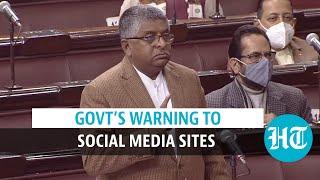 Amid tiff with Twitter, Ravi Shankar Prasad warns social media platforms