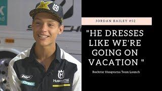 "He dresses like we're on vacation" Jordan Bailey Rockstar Racing Intro - Motocross Action Magazine