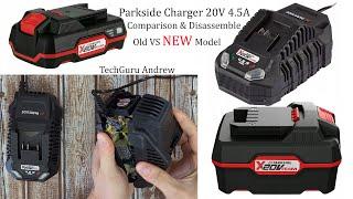 Parkside Charger 20V 4.5A PLG 20 C3 Comparison & Disassemble