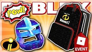 HOW TO GET THE GALACTIC HELM & INCREDIBLES 2 BACKPACK!! (ROBLOX HEROES EVENT 2018 - Swordburst 2!)