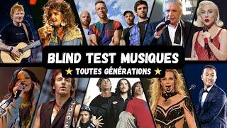 BLIND TEST MUSIQUES DE 1964 À 2024  - 70 EXTRAITS (TOUTES GÉNÉRATIONS)