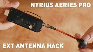 TRANSMITTER ANTENNA UPGRADE - Nyrius ARIES Wireless HDMI - Range Hack