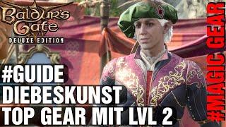Baldur's Gate 3 | GUIDEDiebeskunst | Top Gear mit Level 2 Deutsch Gameplay Tipps & Tricks