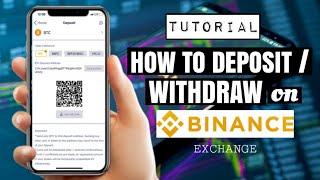 How to DEPOSIT or WITHDRAW on BINANCE EXCHANGE | Crypto App Tutorial