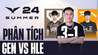 PHÂN TÍCH HLE VS GEN.G | CÁI TÊN NÀO SẼ CẢN ĐƯỢC GEN HÙNG MẠNH TẠI LCK MÙA | LING REACTION