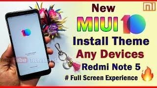 Install MIUI 10 Theme On Any Stable Xiaomi Smartphones | New MIUI 10 Theme Redmi Note 5 & Note 4