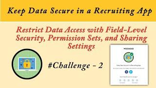 Restrict Data Access with Field-Level Security, Permission Sets|Keep Data Secure in a Recruiting App