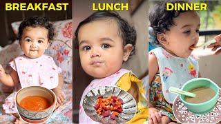 What My 6 Month Old Baby Eats in a Day - 3 First Solid Food Recipes