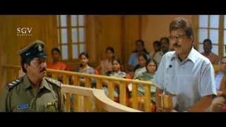 Beautiful Climax Scene of School Master Kannada Movie | Vishnuvardhan | Devaraj | Thara