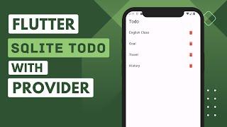 Flutter SQLite CRUD | With Provider State Management