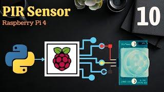 Passive Infrared Sensor PIR Operation using Python in Raspberry Pi 4, #Python, #RaspberryPi, #PIR