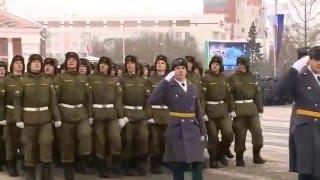 242 УЦ ВДВ признан лучшей в/частью Омского гарнизона - 23.02.2015 г.