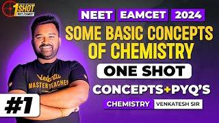 Some Basic Concepts of Chemistry - One Shot | Chemistry | EAPCET 2024 | NEET 2024 | Venkatesh Sir