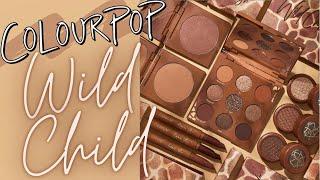 NEW ColourPop Wild Child Collection | Swatches + Tons of Wild Child Palette Comparisons