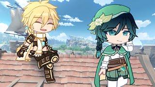 ||  Some Sunny Day…  || Ft. Aether and Venti || Gacha Club Meme || Genshin Impact  ||