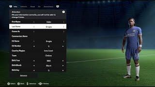 Didier Drogba FIFA 24 pro clubs look alike tutorial | EA SPORT FC 24 | Chelsea | LEGEND |Career mode