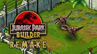 let's Play Jurassic Park Builder Remake | We Have Raptors! | Part 1