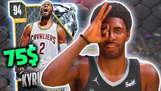 LEVEL 40 DIAMOND KYRIE IRVING GAMEPLAY! WE SPENT 75$ TO GET HIM EARLY! BUYERS REMORSE!!?