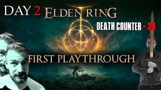 My First Elden Ring Playthrough DAY 2 - Easy Peasy Game #eldenring