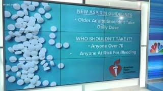 Daily aspirin to prevent heart attacks and strokes no longer recommended for older adults