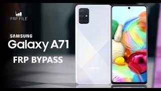 Bypass FRP Google Account Samsung Galaxy A71 Android 10