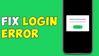 How to Fix Spotify Login Error With Phone Number | Spotify Login Problem With Phone Number 2023