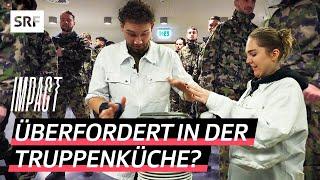 Kochen für die Schweizer Armee – Ist das die härteste Funktion im Militär? | Impact | SRF