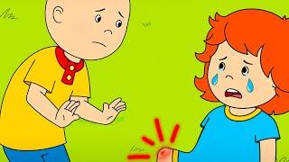 Caillou Hurts Rosie | Caillou Cartoon