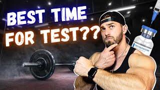 BEST TIME OF DAY FOR TESTOSTERONE INJECTION || What time should I administer my test??