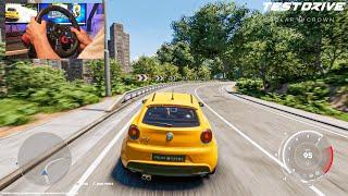 ALFA ROMEO MITO TEST DRIVE UNLIMITED SOLAR CROWN LOGITECH G29 GAMEPLAY