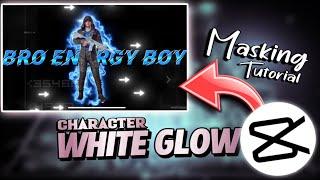 How to make Character Glow Effect | pubg lobby edit | capcut tutorial | bro energy boy