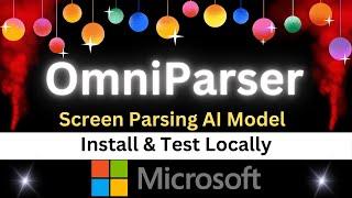 Microsoft OmniParser - Screen Parsing Model - Install Locally